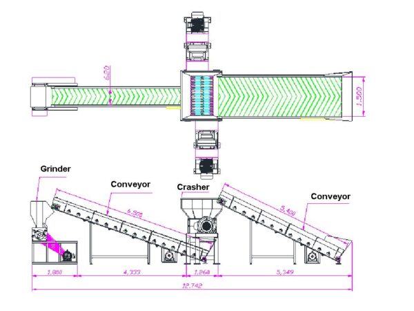 Broyeur Horizontal  20 HP