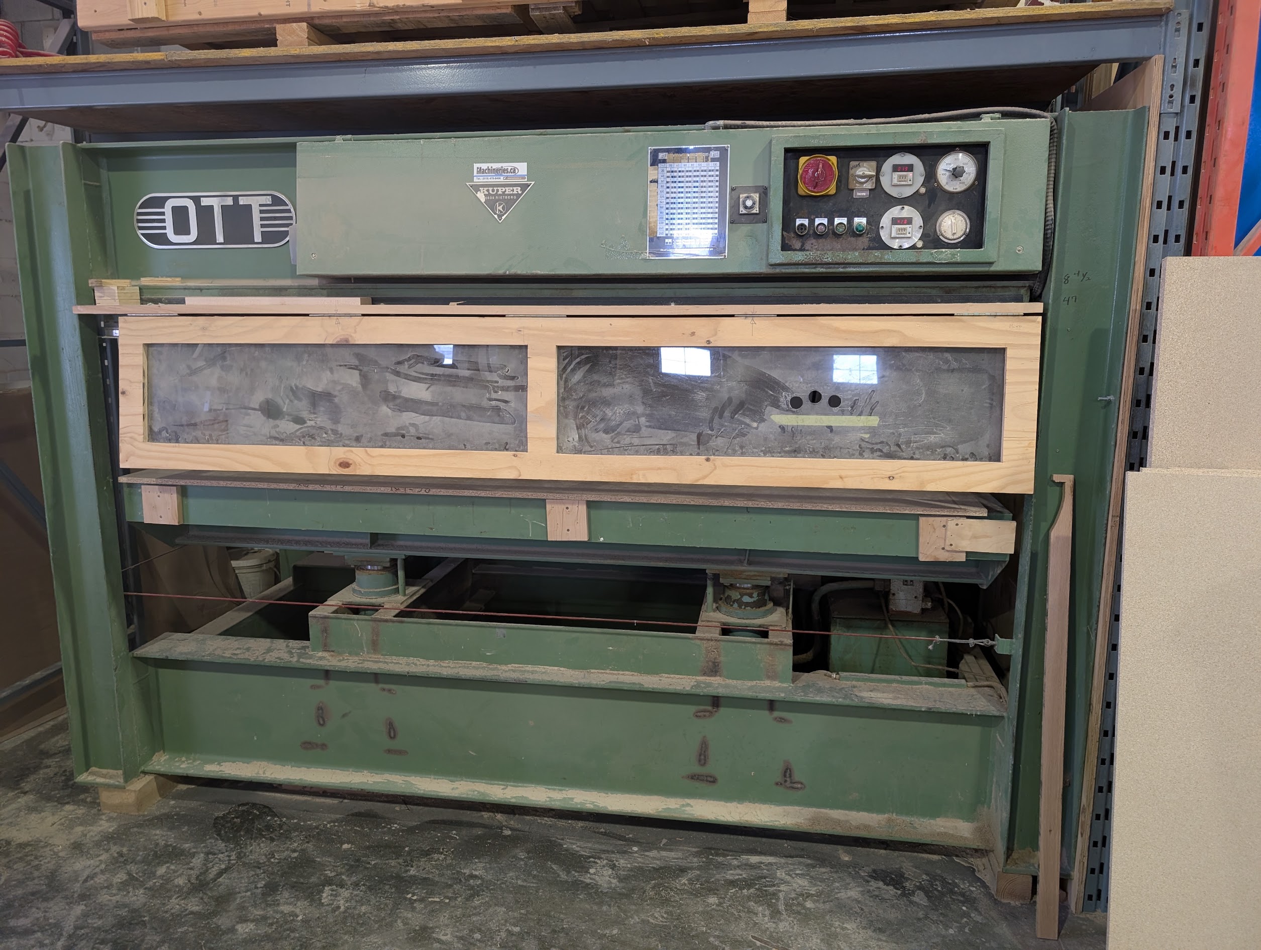 Presse Chaude OTT 4 x 8