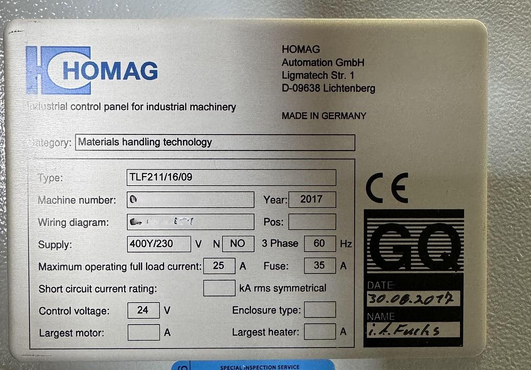 Plaqueuse de Chant Homag 2018